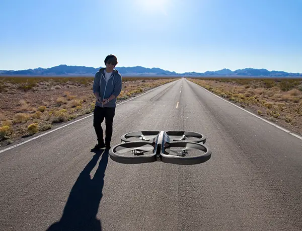 PARROT drone uso ricreativo enac