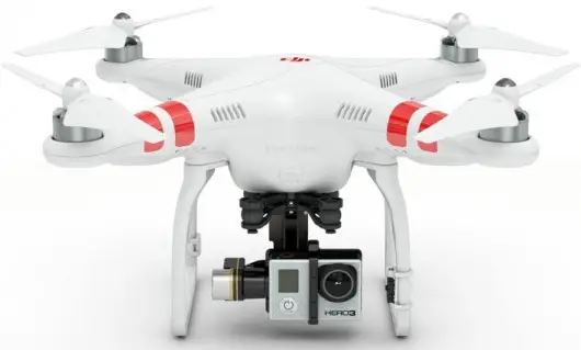 dji phantom 2 drone con gopro aereomodello
